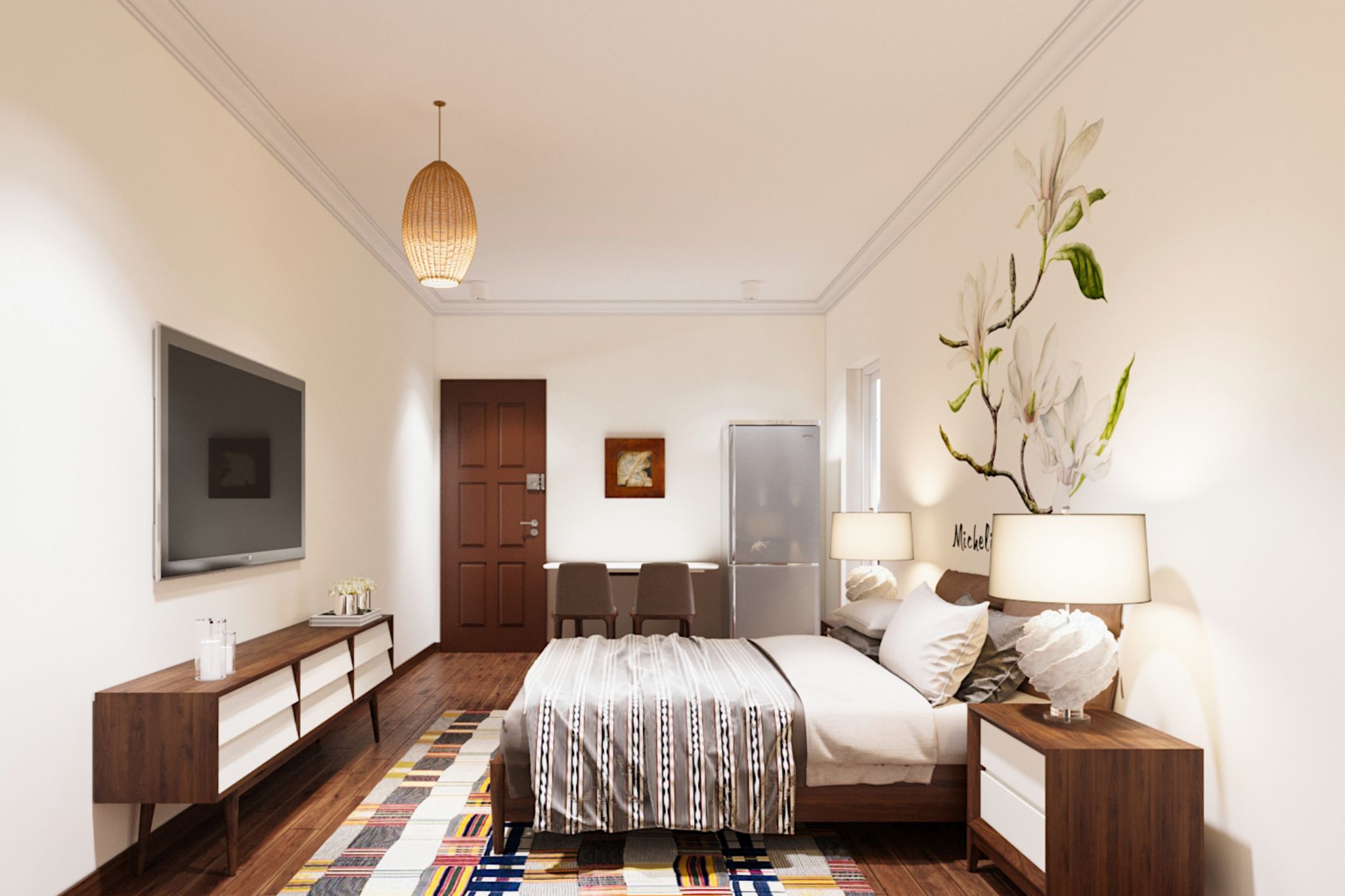 Thiết kế homestay Michelia Apartment